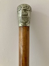 Antique Military Walking Stick 2nd Batt Light Infantry Malacca  Stick