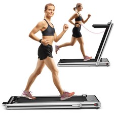 2-in-1 Folding Treadmill Under