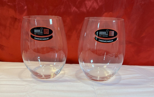 Riedel wine glasses - glasses, stemless