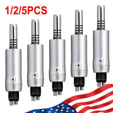 NSK Style Dental Slow Low Speed Air Motor Handpiece E-type 4Hole Micromotor 5PCS
