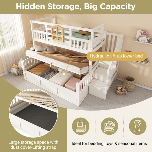 Triple sleeper bunk - sleeper,