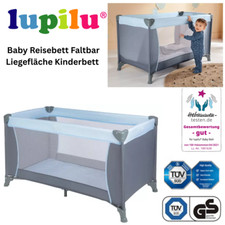 LUPILU Baby Travel Cot Foldable Reclining Area Cot Folding Bed Toddler Bed NEW