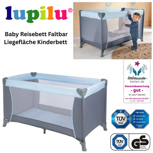 Lupilu baby travel cot - lupilu,