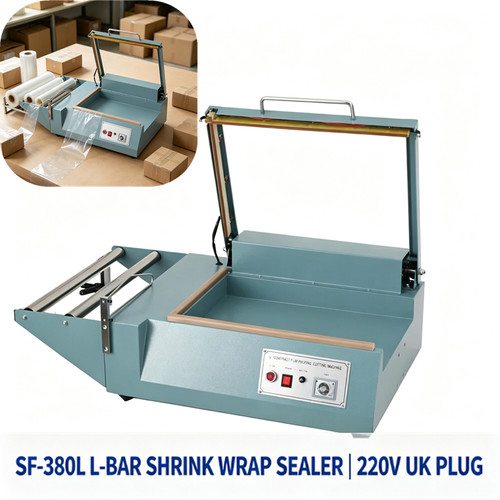 Manual bar sealer - l-bar, shrink
