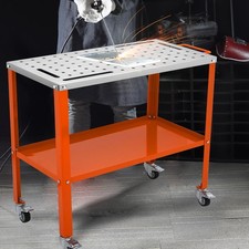 Uimoso Welding Table 1200lbs Load Capacity 910 x 460 mm Steel Welding Workbench
