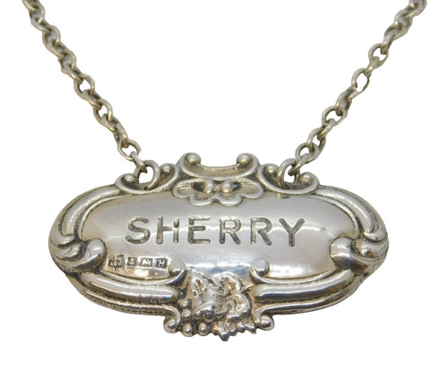 Sterling silver sherry floral - silver,