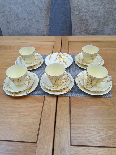 Crown staffordshire tea set - tea,