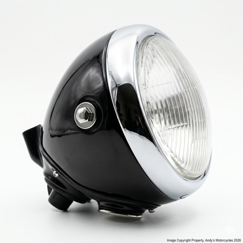 Lucas style headlamp - style, 6-1/2"