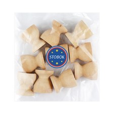  STOBOK 10pcs Wooden Egg Holder Household Kitchen Eggs Holding Cups Tabletop