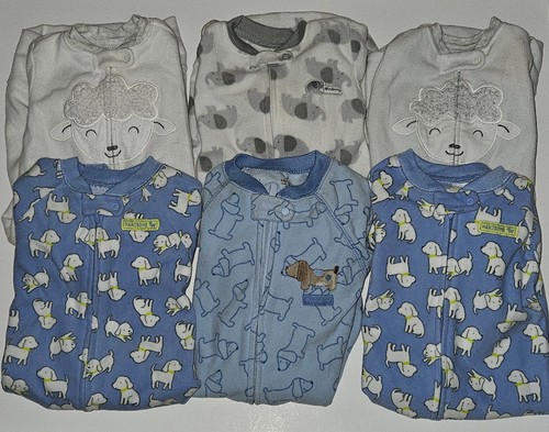 Carters baby fleece sleep - 6,