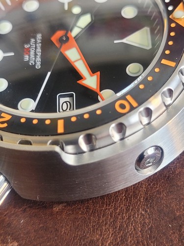 Automatic black tuna divers - 'tuna',