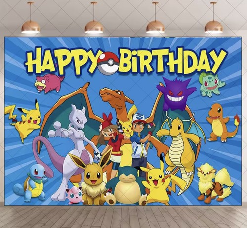 120cm x90cm pokemon pikachu - x90cm,