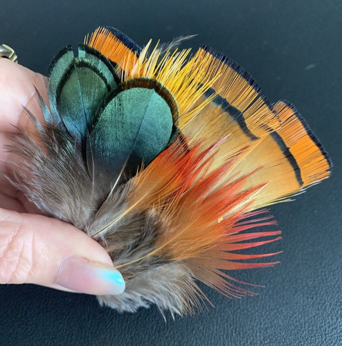 20pcs golden pheasant plumage - golden,