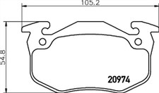 Mintex MDB2868 Brake Pad Set