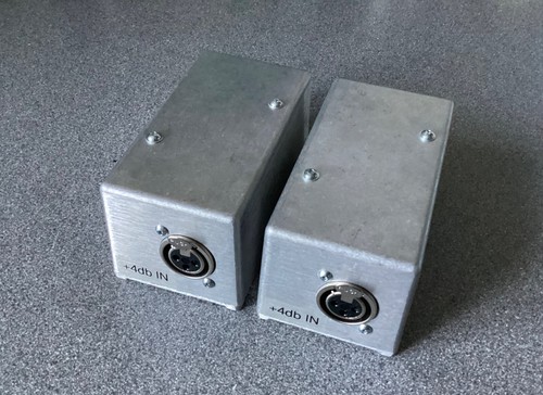 Converters 4db to - (pair), +4db