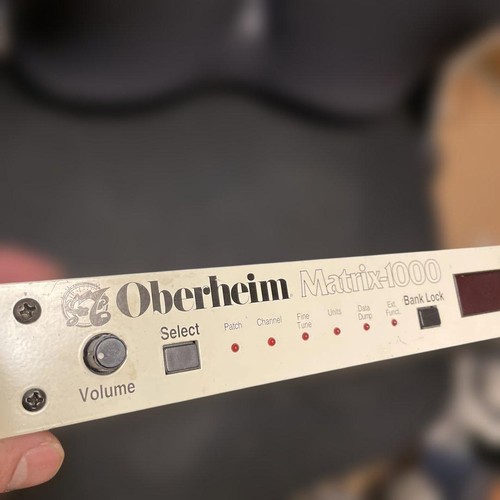 Oberheim matrix 1000 - oberheim, synth