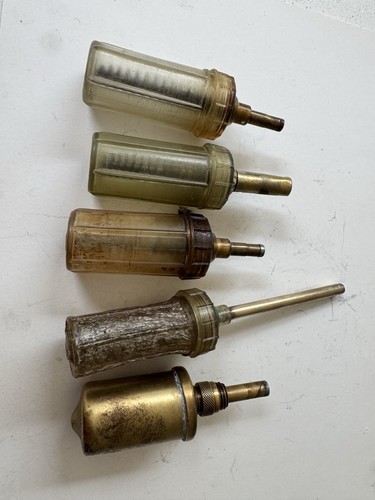 Vintage motor bike - , pumps