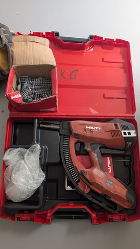 Hilti cordless nail gun - hilti, gx