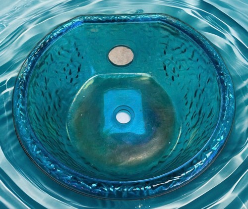 Glass sink bowl for - sink,