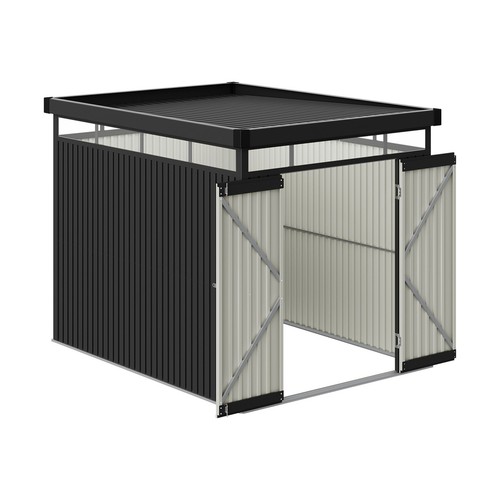 Black outdoor storage - outdoor,