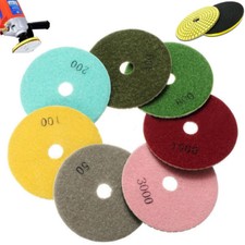 3'' 4'' New Diamond Polisher Pad Backer Wet/Dry Granite Marble Concrete Stone