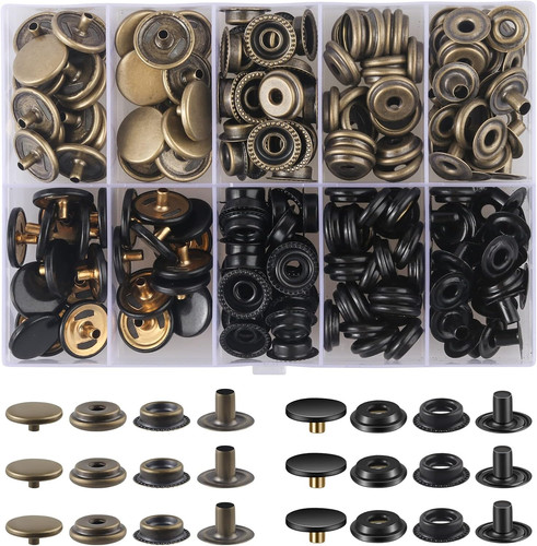 200 pieces 15mm snap - 200,