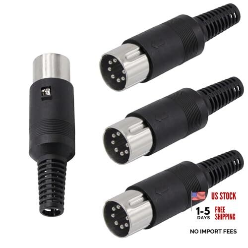 4pcs pin plug din - 4pcs, 7