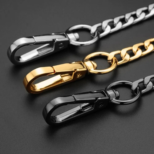 42cm long metal keychain - long,