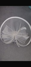 White Fascinator Hat for