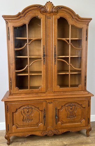 Bookcase vintage french louis - bookcase,