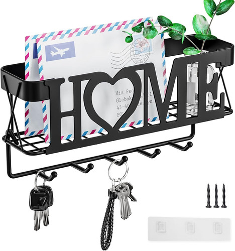 Wall key holder rack - holder, w/