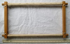 Wooden Cross Stitch or Tapestry Frame internal Size  46cm x 24 cm approx
