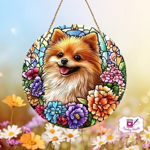 Pomeranian suncatcher - pomeranian,