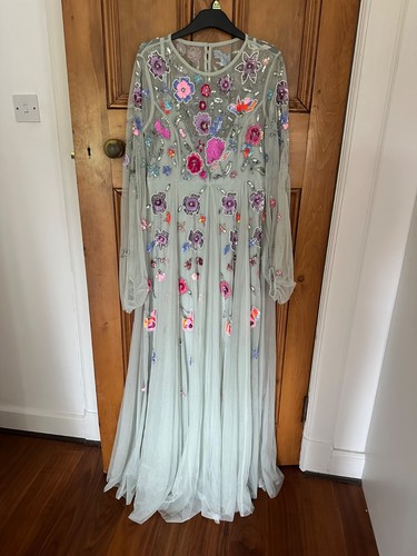 Coast maxi embellished dress
