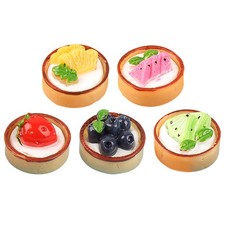  5 Pcs Cake Dessert Model