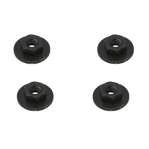 Hex nut with washer - 4x, cap