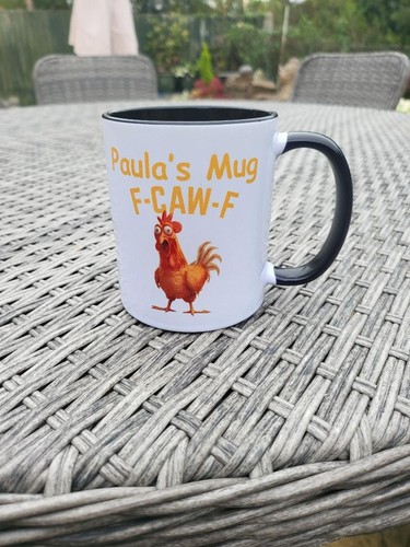 Funny rooster coffee mug - funny,
