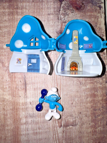 Hefty smurf with - , blue