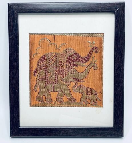 Vintage indian elephant wall - vintage,