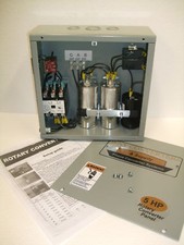 5 Hp phase converter control panel CONVERTER ROTARY RP05 Made in USA