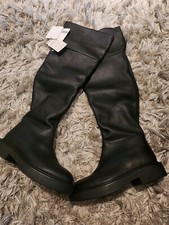 Mango Ladies Black Leather