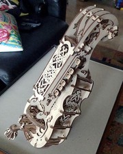 HURDY-GURDY decorative musical instrument