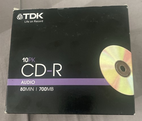 Tdk r80 10 - tdk, cd-r80