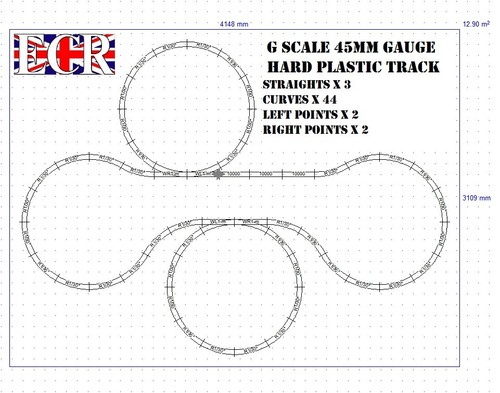Garden scale 45mm gauge rail - garden,