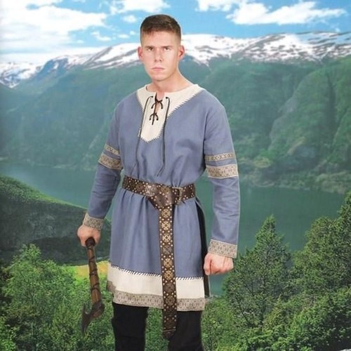 Noble viking blue tunic - noble's,