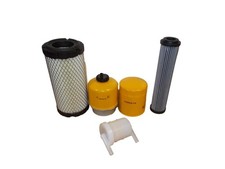  JCB 8014, 8015, 8016, 8017, 8018 Filter Kit Air, Oil, Fuel, Hyd Perkins 403C11
