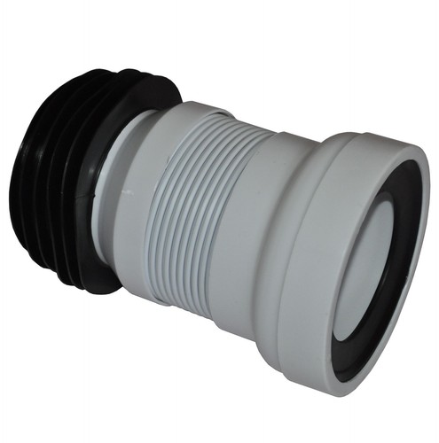 Short flexible toilet pan - flexible,