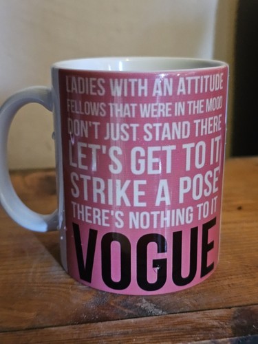 Madonna vogue lyrics - madonna, coffee