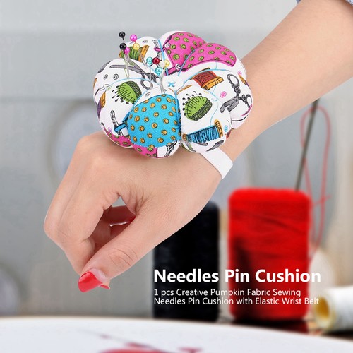 Wrist pin cushion diy - cushion,