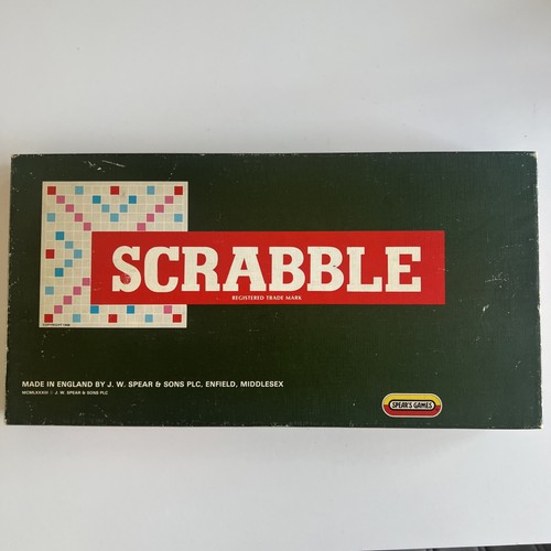 Vintage scrabble board - vintage,